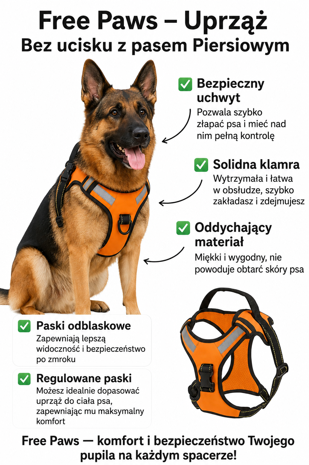 Szelki FreePaws